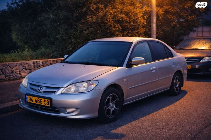 מודעת רכב הונדה סיוויק