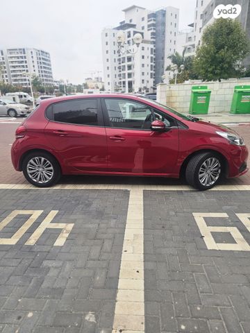 מודעת רכב פיג'ו 208