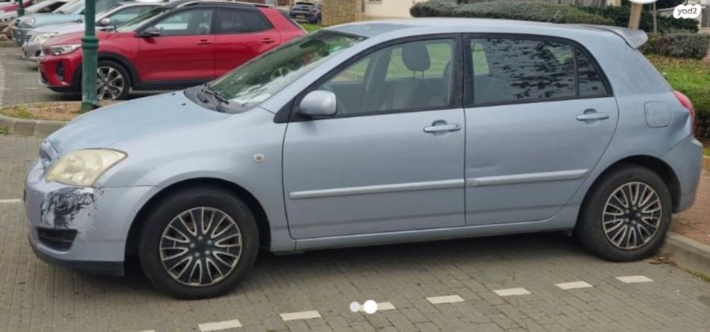 מודעת רכב טויוטה קורולה