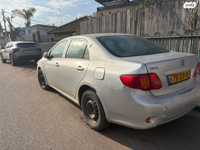 מודעת רכב טויוטה קורולה