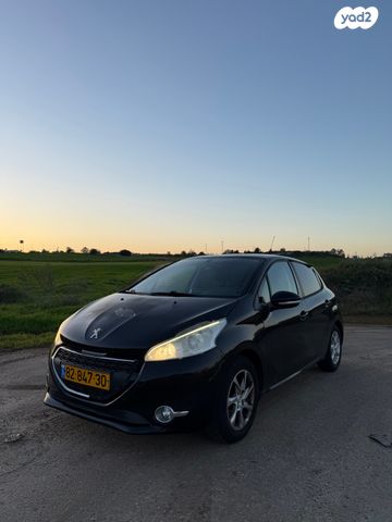 מודעת רכב פיג'ו 208