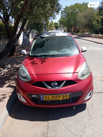 מודעת רכב ניסאן מיקרה