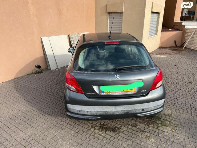 מודעת רכב פיג'ו 207