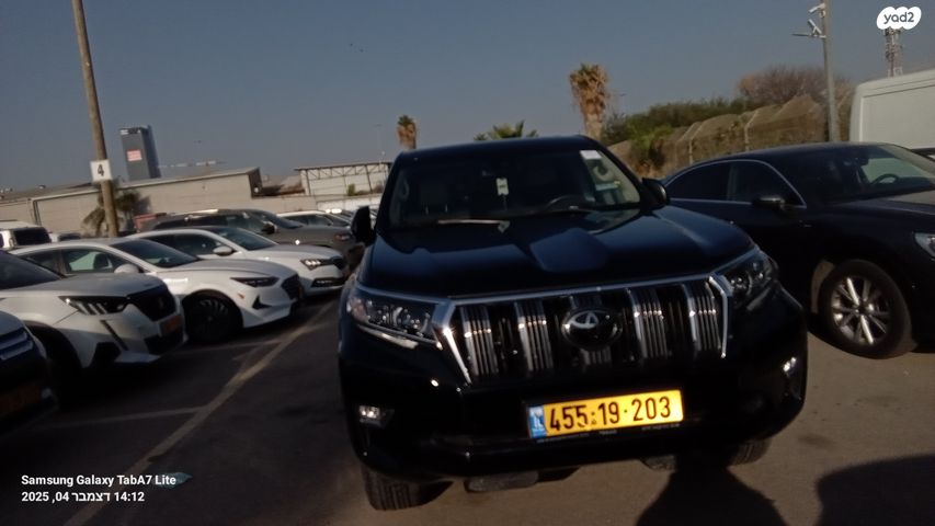 מודעת רכב טויוטה לנד קרוזר