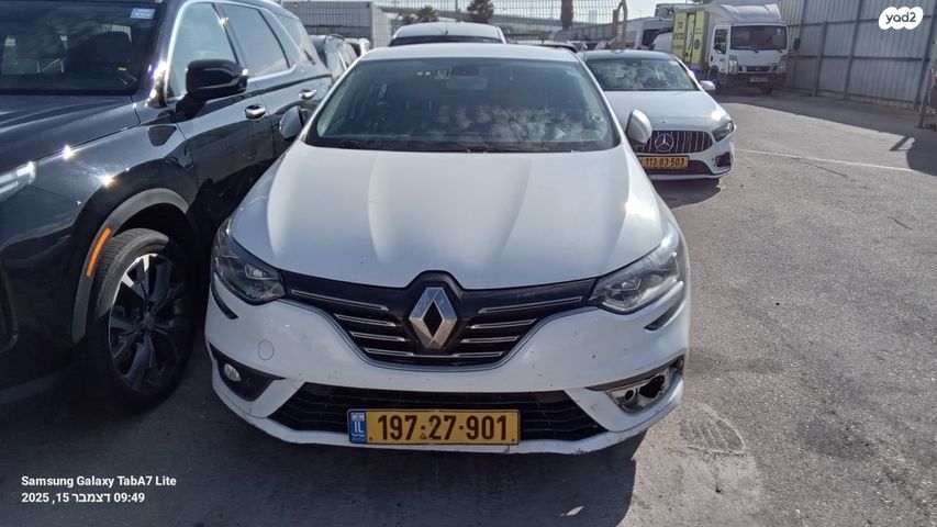 מודעת רכב רנו מגאן