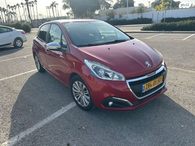 מודעת רכב פיג'ו 208