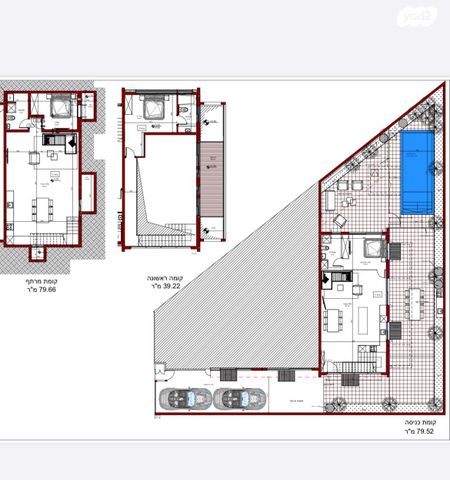 דו משפחתי, רחובות