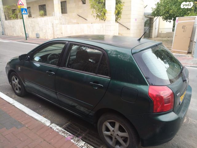 מודעת רכב טויוטה קורולה