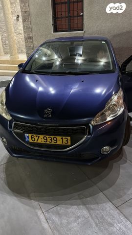 מודעת רכב פיג'ו 208