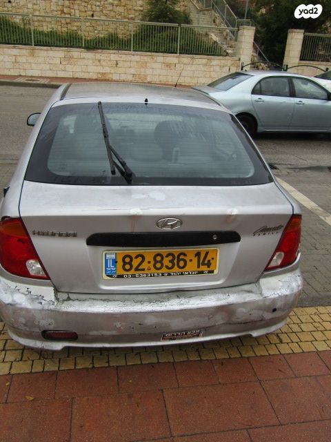 מודעת רכב יונדאי אקסנט i25