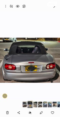 מודעת רכב מאזדה MX-5