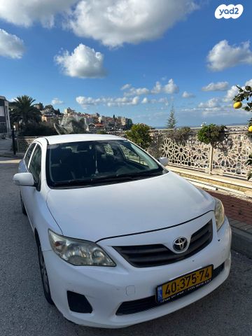 מודעת רכב טויוטה קורולה