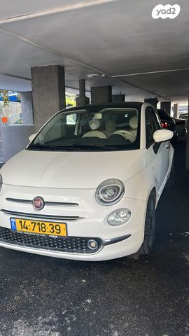 מודעת רכב פיאט 500