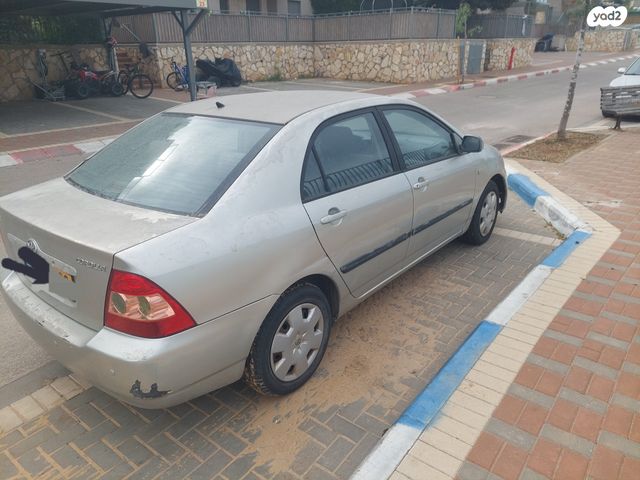 מודעת רכב טויוטה קורולה