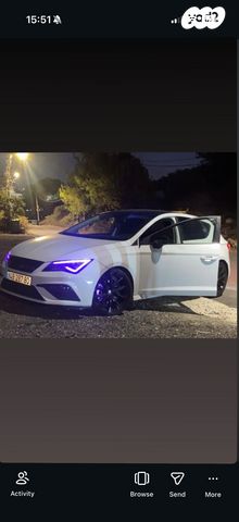 מודעת רכב סיאט לאון