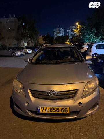 מודעת רכב טויוטה קורולה