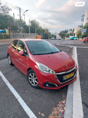 מודעת רכב פיג'ו 208