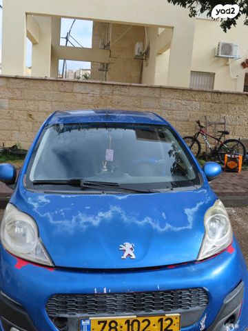מודעת רכב פיג'ו 107