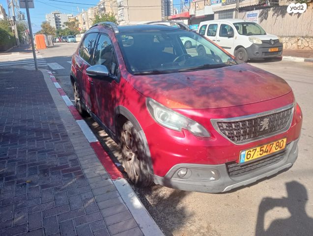 מודעת רכב פיג'ו 2008