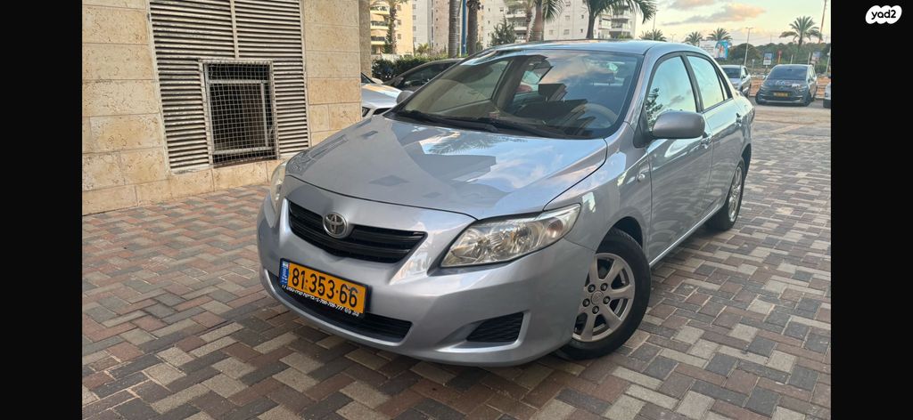 מודעת רכב טויוטה קורולה