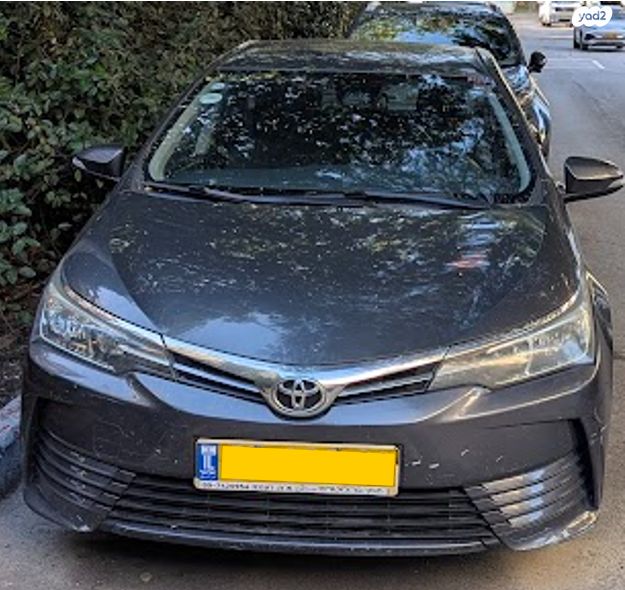 מודעת רכב טויוטה קורולה