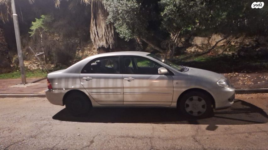 מודעת רכב טויוטה קורולה