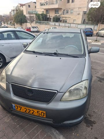 מודעת רכב טויוטה קורולה