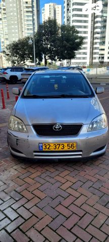 מודעת רכב טויוטה קורולה