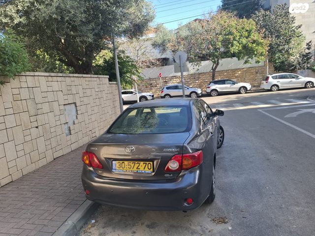 מודעת רכב טויוטה קורולה