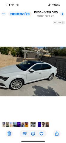 מודעת רכב סקודה סופרב