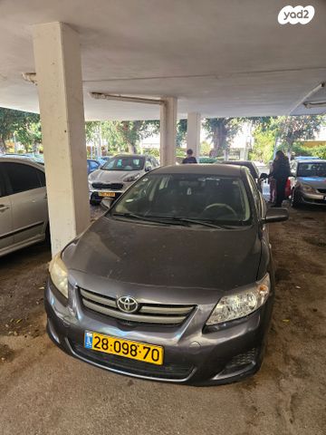 מודעת רכב טויוטה קורולה