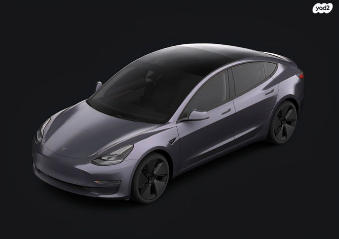 מודעת רכב טסלה מודל 3