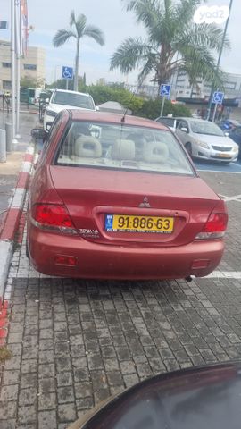 מודעת רכב מיצובישי לנסר