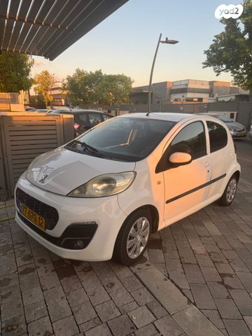 מודעת רכב פיג'ו 107