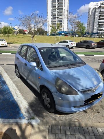 מודעת רכב הונדה ג'אז 