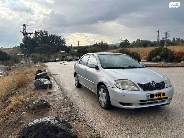 מודעת רכב טויוטה קורולה