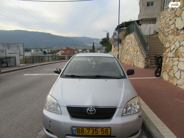 מודעת רכב טויוטה קורולה