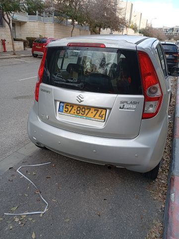 מודעת רכב סוזוקי ספלאש
