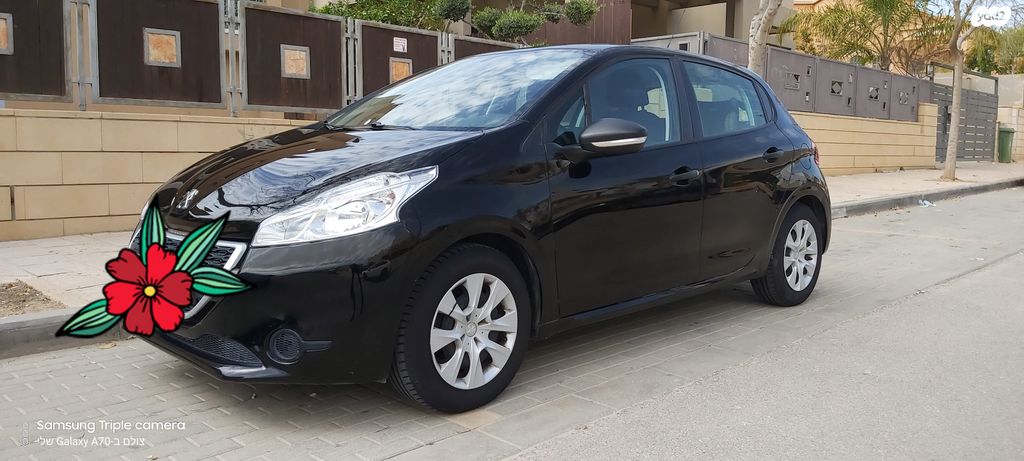 מודעת רכב פיג'ו 208