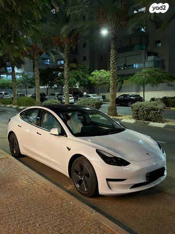 מודעת רכב טסלה מודל 3
