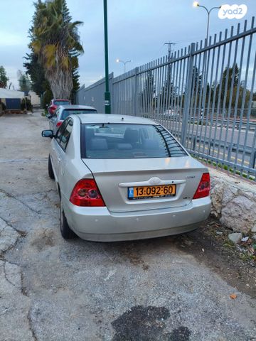מודעת רכב טויוטה קורולה