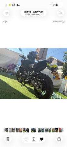 מודעת רכב ימאהה MT 09