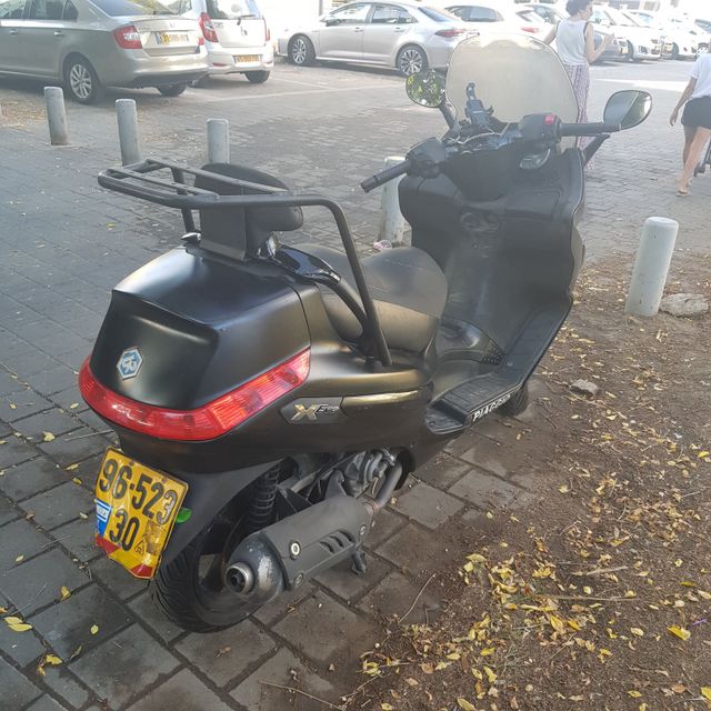 מודעת רכב פיאג'ו X-Evo 250