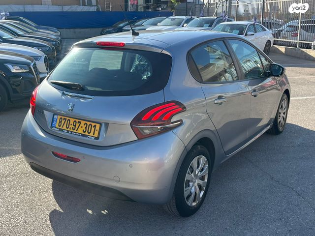 מודעת רכב פיג'ו 208