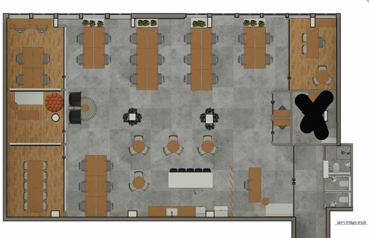 גני שרונה, קרית הממשלה