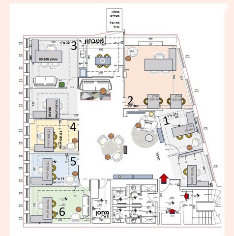 משרדים, הירקון, הצפון הישן - דרום, תל אביב יפו