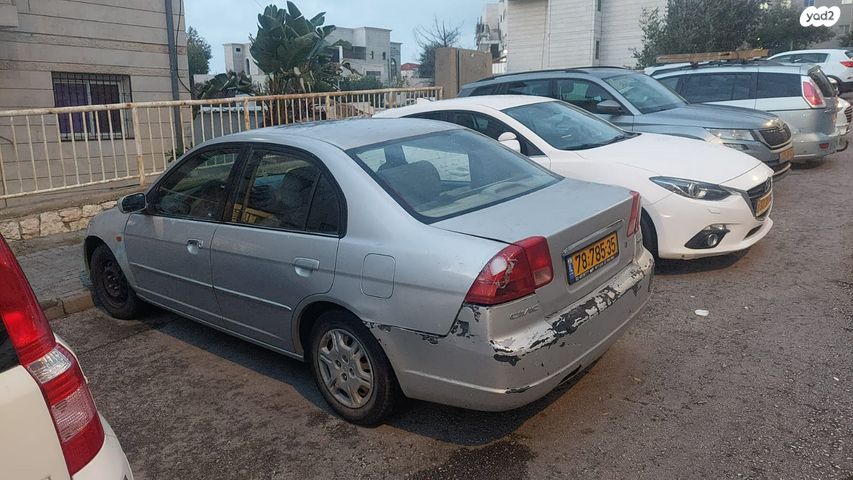 מודעת רכב הונדה סיוויק