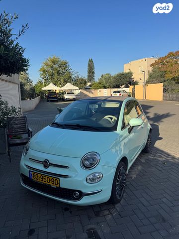 מודעת רכב פיאט 500