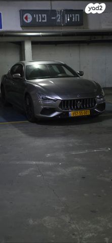 מודעת רכב מזראטי גיבלי