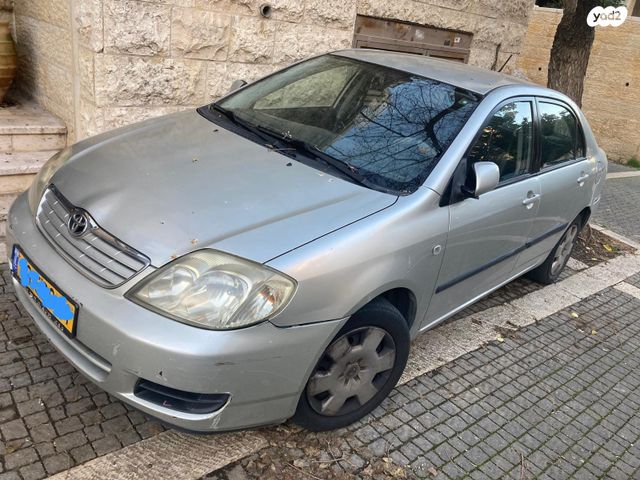 מודעת רכב טויוטה קורולה